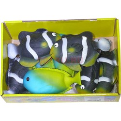 Резиновая игрушка «Рыбка» 12 шт/уп - фото 137884
