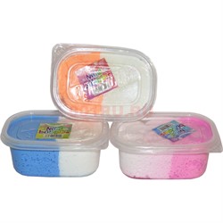 Пластилин легкий 4 или 2 цвета 12 шт/уп - фото 137914