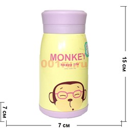 Бутылка для напитков (P-809) «Monkey» 50 шт/уп - фото 137975