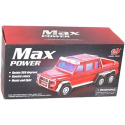 Машинка на батарейках со звуком Max Power - фото 138250