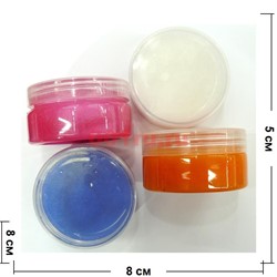 Слайм цветной сочные цвета 24 шт/уп - фото 138466