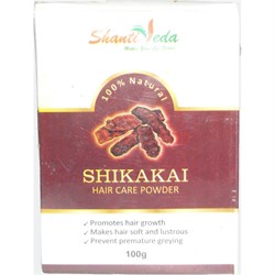 Порошок Шикакай для ухода за волосами «Shanti Veda» 100 г - фото 139231