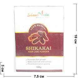 Порошок Шикакай для ухода за волосами «Shanti Veda» 100 г - фото 139232