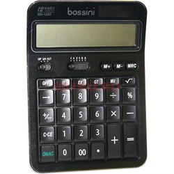 Калькулятор Bossini BD-1207 - фото 139494
