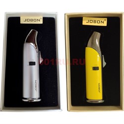 Зажигалка-горелка Jobon металлическая (цвета ассортимент) - фото 140757