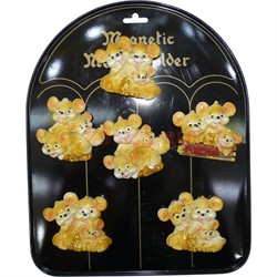 Магнит Символ года Крысы (80) семейка 12 шт/уп - фото 141790