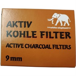 Фильтры угольные 40 шт Aktiv Kohle Filter 9 мм - фото 142377