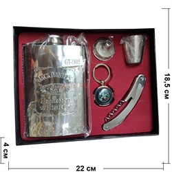 Набор подарочный «Jack Daniels с ножом и компасом» GT-1805 - фото 142392