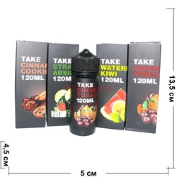 Жидкость 3 мг Take 120 мл вкусы в ассортименте - фото 142555