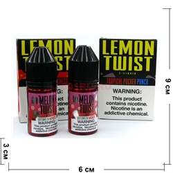 Жидкость Lemon Twist 25 мг солевая 30 мл 2 шт/уп вкусы в ассортименте - фото 142567
