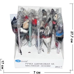 Ручка шариковая Basir (MC-4910) с крысами-мышками 20 шт/уп - фото 143163