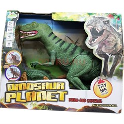Игрушка музыкальная Динозавр хищник на пульте - фото 143284