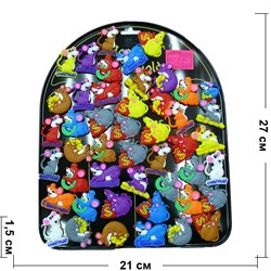 Магниты резиновые 100 шт (AZ-p-20)  Крысы символ 2020 года - фото 144031