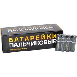 Батарейки Пальчиковые солевые 60 шт/уп - фото 144546