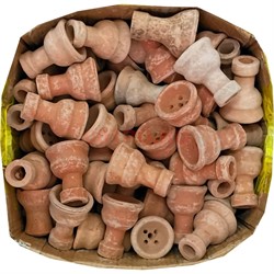 Чашки для кальяна глиняные (Сирия) в ассортименте - фото 144750