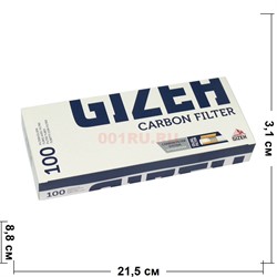 Гильзы сигаретные с угольным фильтром Gizeh 100 шт (двойные) - фото 144963