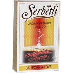 Табак для кальяна Шербетли 50 гр «California Love» (Virginia Tobacco Serbetli) - фото 145264
