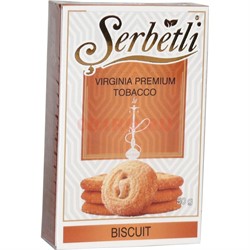Табак для кальяна Шербетли 50 гр «Biscuit» (Virginia Tobacco Serbetli) - фото 145266