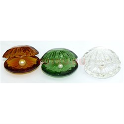 Кристалл «Жемчужина» цветная 7 см (цвета в ассортименте) - фото 145424