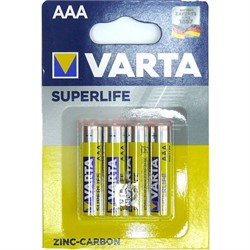 Батарейка литиевая VARTA AAA Superlife 4 шт - фото 146187