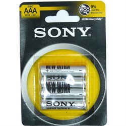 Батарейка цинковая SONY AAA 40 шт - фото 146199