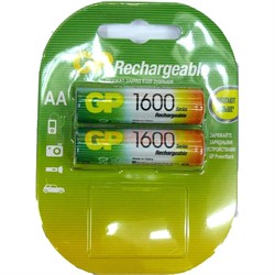 Аккумулятор GP Rechargeable 1600 Series AA - фото 146217