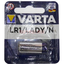 Батарейка литиевая VARTA LR1/LADY/N - фото 146233