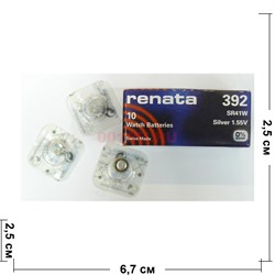 Батарейка для часов 392 renata 10 шт/уп - фото 146248