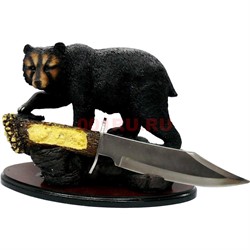 Набор подарочный Статуэтка Медведь с кинжалом - фото 146567