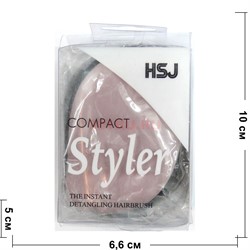 Расческа HSJ Compact Styler 12 шт/уп - фото 147338