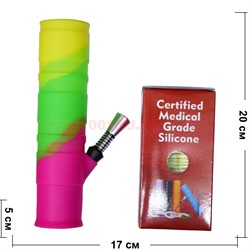 Бонг силиконовый в коробочке - фото 147826