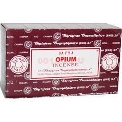 Благовония Satya Opium 15 гр 12 упаковок - фото 148015