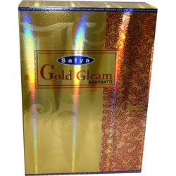 Благовония Satya «Gold Gleam» 15 грХ12 уп натуральные - фото 148017
