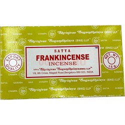 Благовония Satya Frankincense 15 гр 12 упаковок - фото 148031