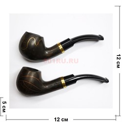 Трубка курительная из груши (Украина) модели в ассортименте - фото 148377