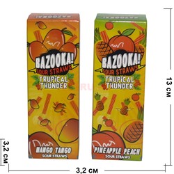Жидкость 3 мг Bazooka! Sour Straws 100 мл серия Trupical Thunder - фото 148419