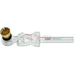 Трубка стеклянная D&K glass pipe 8570 - фото 148579