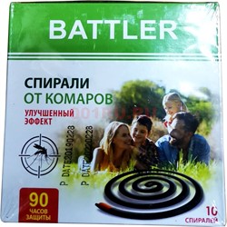Спирали от комаров Battler 10 шт 90 часов защиты - фото 148861