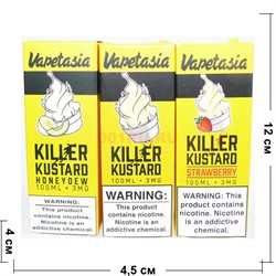 Жидкость 3 мг Vapetasia Killer Custard 100 мл - фото 149764