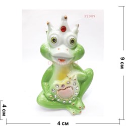 Фигурка жабы (F2089) фарфоровая - фото 153319