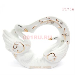 Статуэтка лебеди (F173A) фарфоровые - фото 153332
