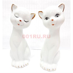Кошки фарфоровые набор из 2 шт - фото 153354