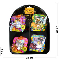 Магнит Бык (KL-3087) резиновые фоторамка Символ 2021 года 600 шт/кор - фото 153716