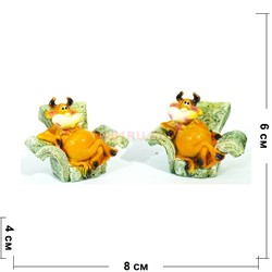 Фигурки Бык (KL-3136) из полистоуна Символ 2021 года 360 шт/кор - фото 153732
