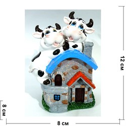 Копилка Бык (KL-3151) из полистоуна Символ 2021 года 48 шт/кор - фото 153750