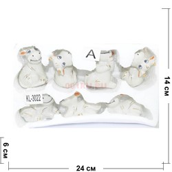 Бык (KL-3022) Символ 2021 года набор из 7 шт - фото 153805