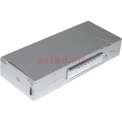 Портсигар с зажигалкой Dinghao 10 слим с USB зарядкой - фото 153933