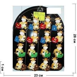 Магниты (SS-23) Бык с сумкой Символ года 2021 из полистоуна 576 шт/кор - фото 154032