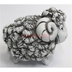Фигурка овцы 6 см из мраморной крошки - фото 154449