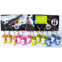 Брелок резиновый (AZ-K-7) Бык Символ 2021 года - фото 155841